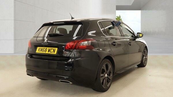 Peugeot 308 Gt Line Black #2