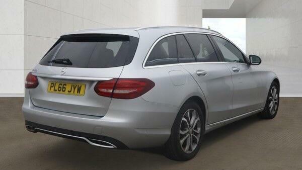 Mercedes-Benz C Class Sport Silver #4