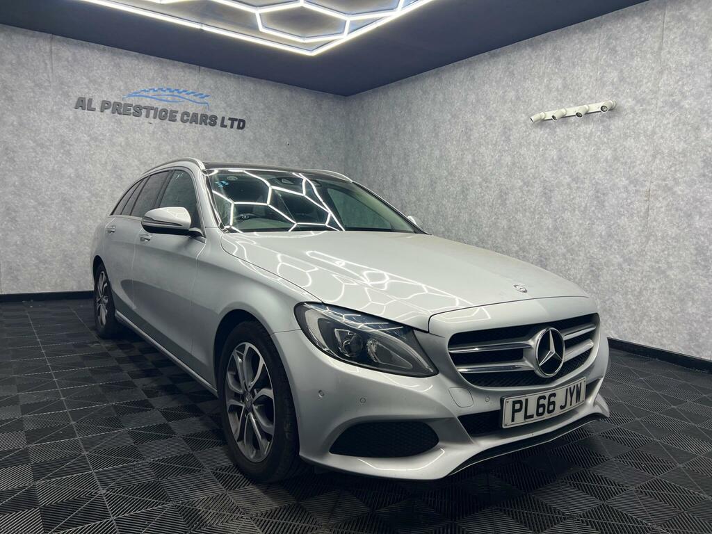 Mercedes-Benz C Class 2.0 C200 Sport Premium G-tronic Euro 6 Ss PL66JYW Silver #3