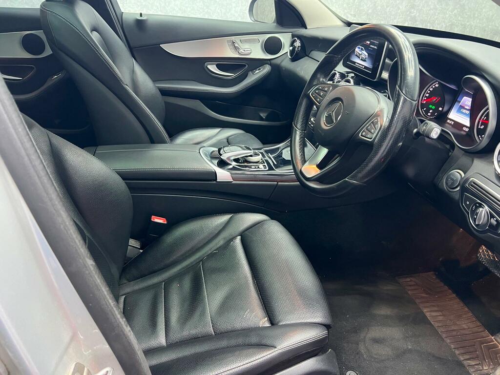 Mercedes-Benz C Class 2.0 C200 Sport Premium G-tronic Euro 6 Ss PL66JYW Silver #6