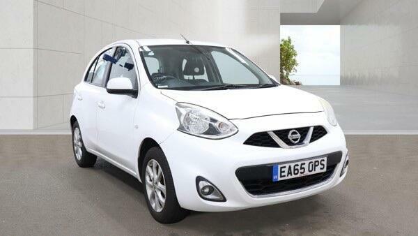 Nissan Micra 1.2 Acenta Cvt Euro 5 White #3