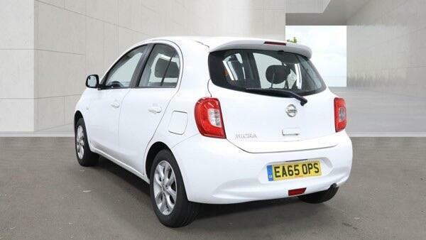 Nissan Micra 1.2 Acenta Cvt Euro 5 White #4
