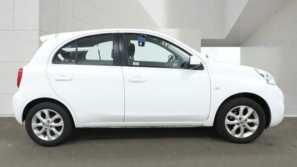 Nissan Micra 1.2 Acenta Cvt Euro 5 White #6