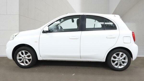 Nissan Micra 1.2 Acenta Cvt Euro 5 White #5