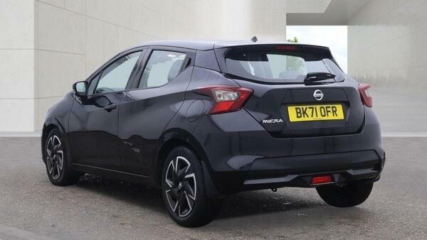 Nissan Micra Acenta BK71OFR Black #4