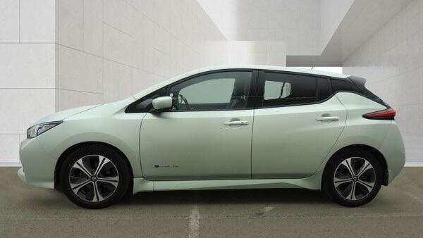 Nissan Leaf Tekna Silver #5