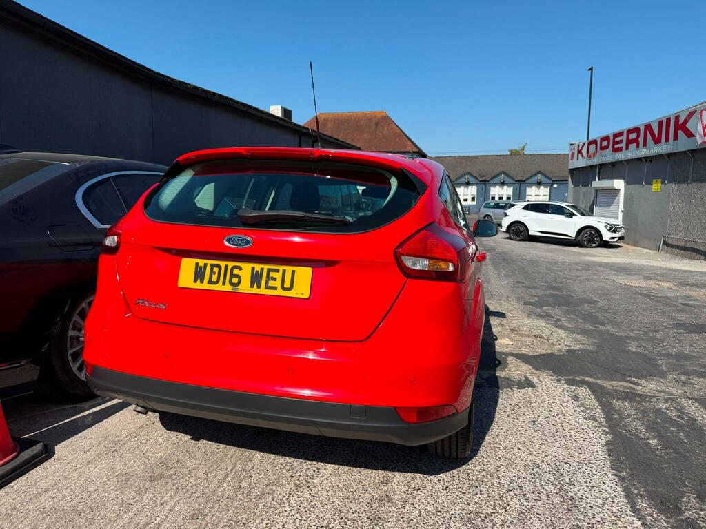 Ford Focus 1.5 Tdci Titanium Euro 6 Ss WD16WEU Red #5