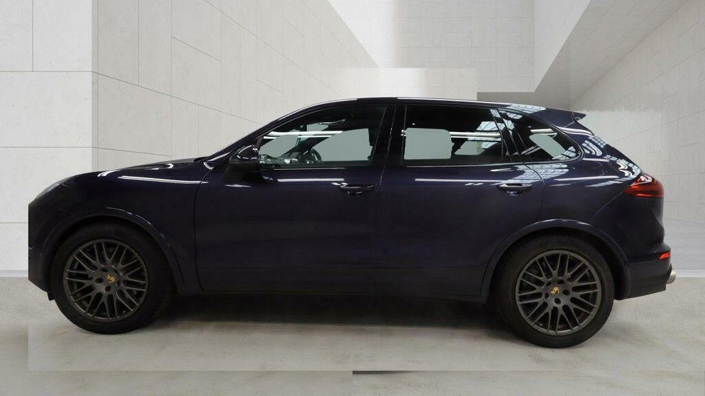 Porsche Cayenne S Blue #7