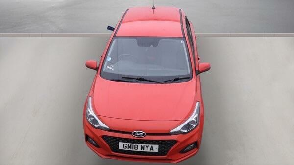 Hyundai I20 Se Red #3