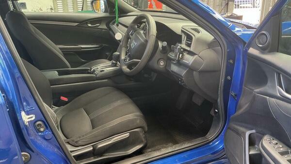 Honda Civic Se Blue #5