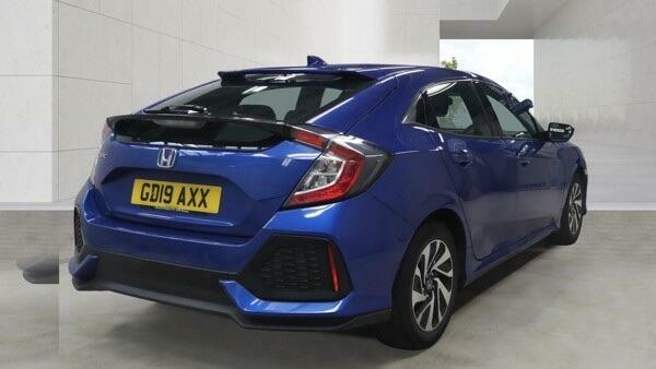 Honda Civic Se Blue #2