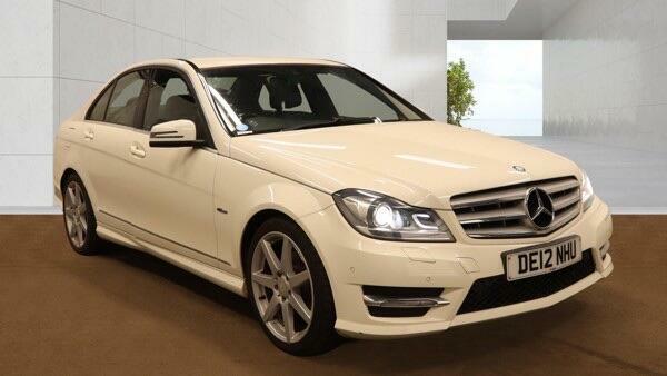 Mercedes-Benz C Class Sport White #3