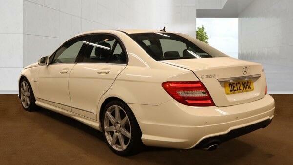 Mercedes-Benz C Class Sport White #4
