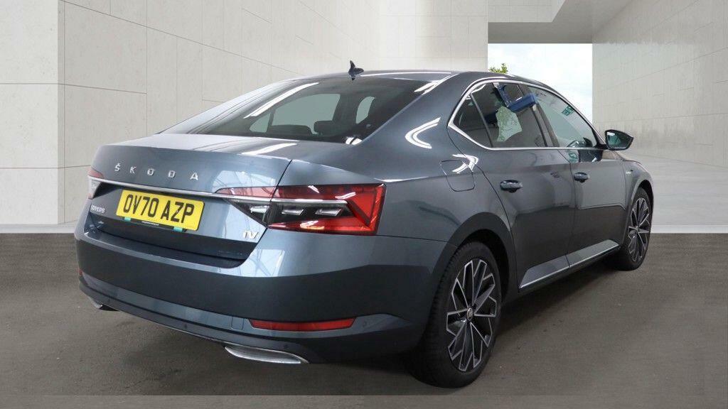 Skoda Superb Se L Blue #12