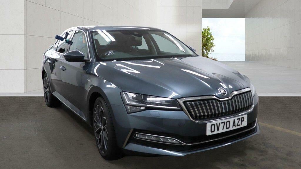 Skoda Superb Se L Blue #8