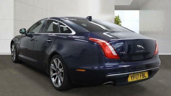 Jaguar XJ Portfolio Blue #4