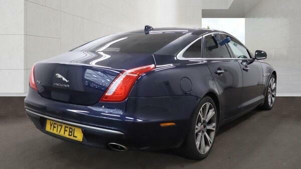 Jaguar XJ Portfolio Blue #2