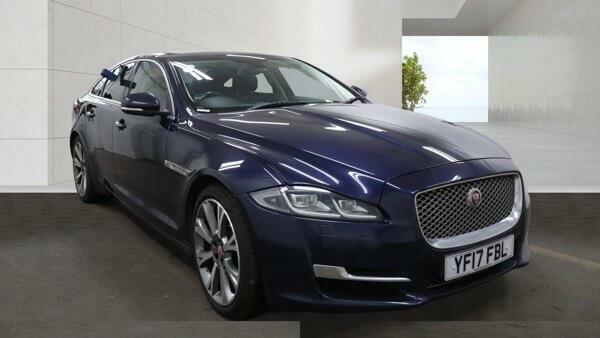 Jaguar XJ Portfolio Blue #3