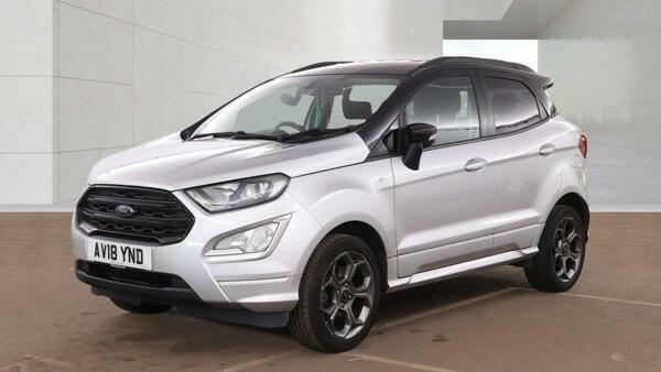 Ford Ecosport 1.0T Ecoboost St-line Euro 6 Ss Silver