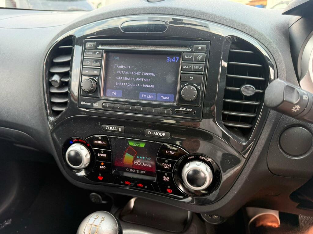 Nissan Juke 1.6 Tekna White #7