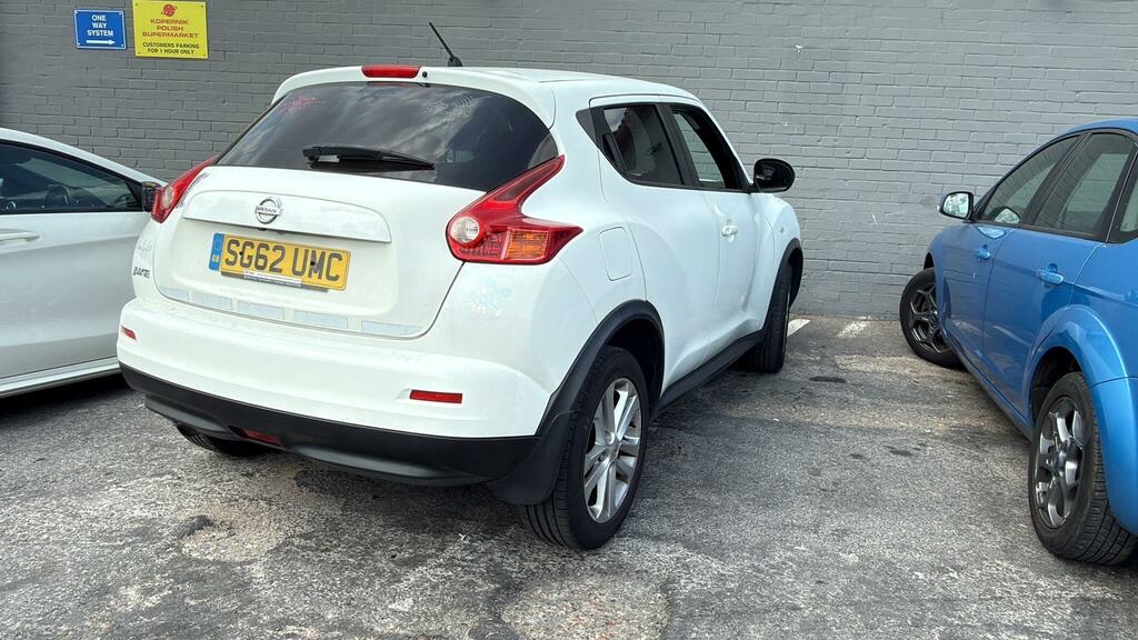 Nissan Juke 1.6 Tekna White #4