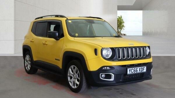 Jeep Renegade Longitude Yellow #3