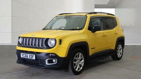 Jeep Renegade Longitude Yellow