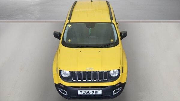 Jeep Renegade Longitude Yellow #4