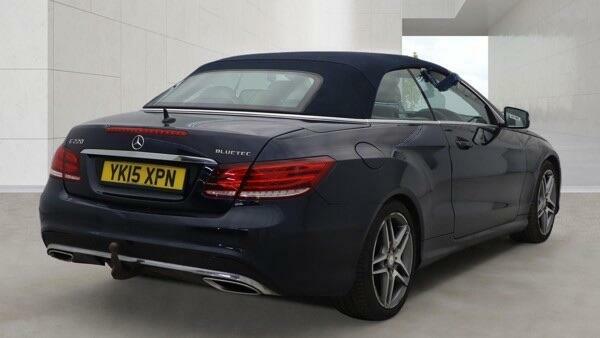 Mercedes-Benz E Class Amg Line Blue #2