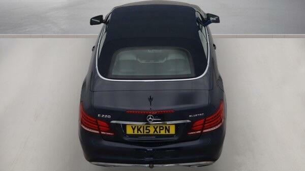 Mercedes-Benz E Class 3.0 E350d V6 Bluetec Amg Line Premium Cabriolet Blue #9