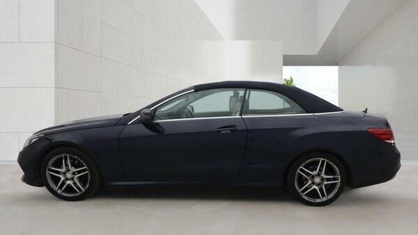 Mercedes-Benz E Class 3.0 E350d V6 Bluetec Amg Line Premium Cabriolet Blue #7