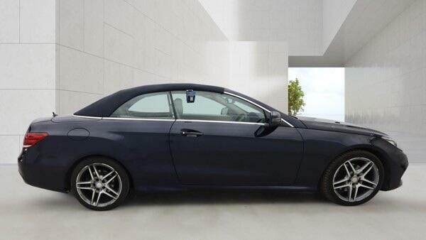 Mercedes-Benz E Class 3.0 E350d V6 Bluetec Amg Line Premium Cabriolet Blue #10