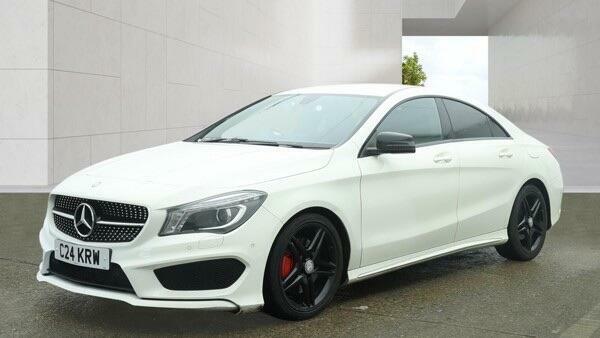 Mercedes-Benz CLA Class Amg Sport White