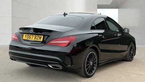 Mercedes-Benz CLA Class Amg Line Black #2