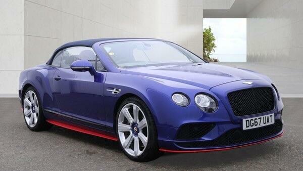 Bentley Continental Gt Gtc S Blue #3