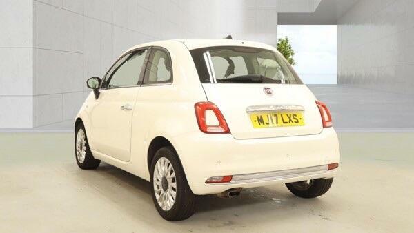 Fiat 500 Lounge White #4