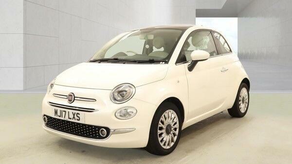 Fiat 500 Lounge White
