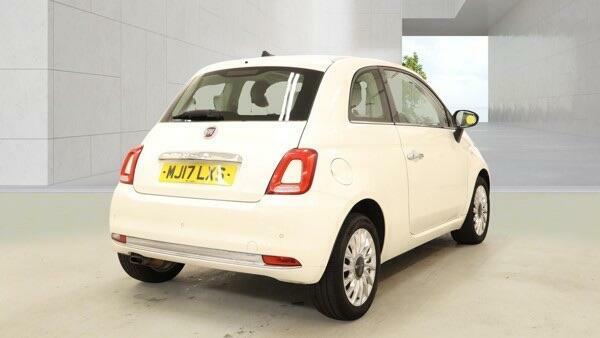 Fiat 500 Lounge White #2