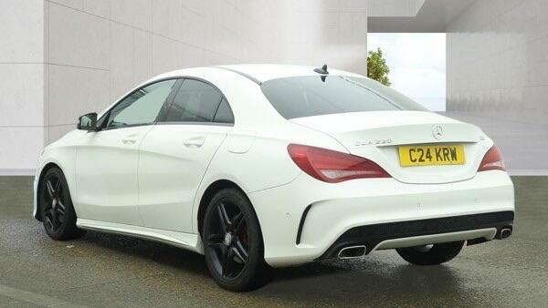 Mercedes-Benz CLA Class Amg Sport White #4