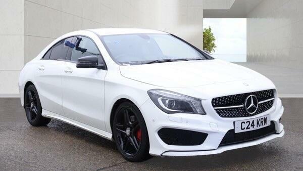 Mercedes-Benz CLA Class Amg Sport White #3