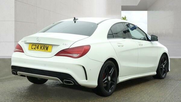 Mercedes-Benz CLA Class Amg Sport White #2
