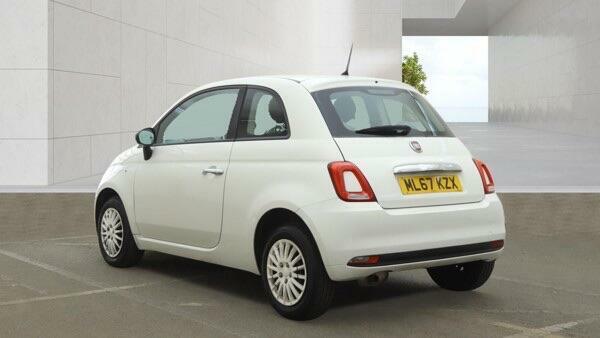 Fiat 500 Pop White #4