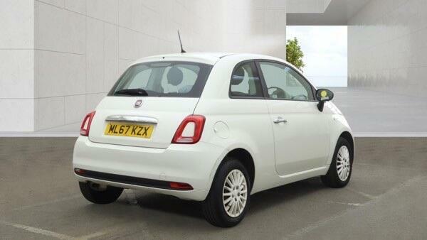 Fiat 500 Pop White #2