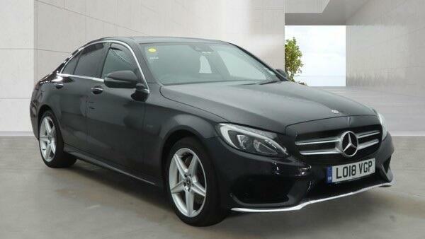 Mercedes-Benz C Class Amg Line Black #2
