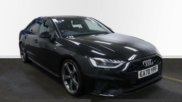 Audi A4 Black Edition Black #3