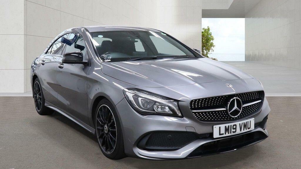 Mercedes-Benz CLA Class Amg Line Night Edition Grey #5