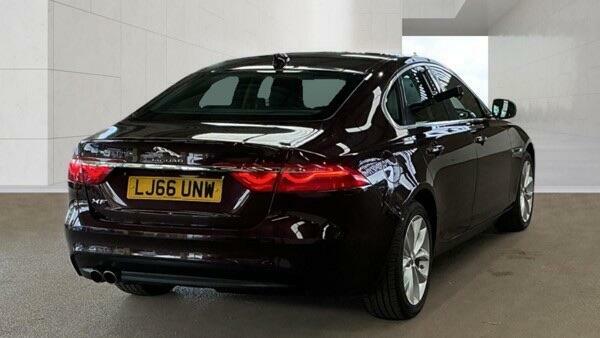 Jaguar XF Portfolio Red #2