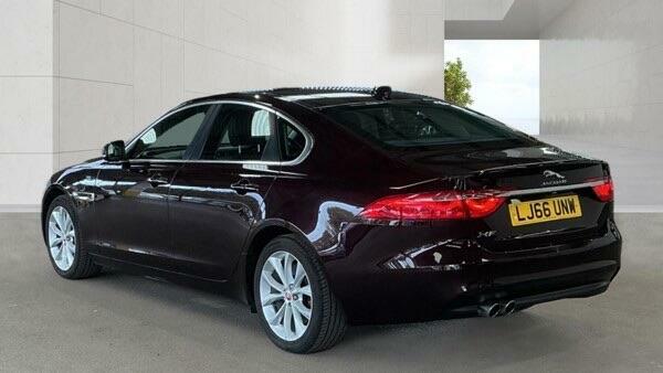 Jaguar XF Portfolio Red #4