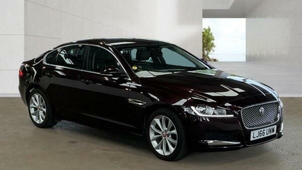Jaguar XF Portfolio Red #3