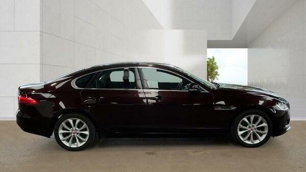 Jaguar XF Portfolio Red #6
